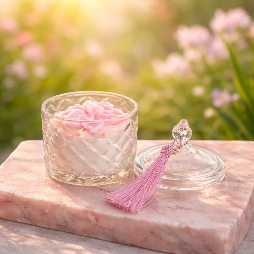Tiara grande taglio diamante con colata di cera e fiore, fotografia 1